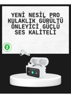 Akıllı Sensörlü Su Geçirmez Bluetooth Kulaklık Güçlü Batarya Ve Bass