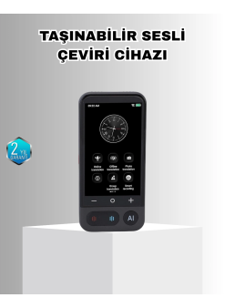 Akıllı Taşınabilir Tercüman – 17 Çevrimdışı, 139 Çevrimiçi Dil Desteği