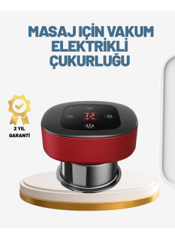 Akıllı Vakumlu Kupa Masaj Cihazı Ağrı Giderici Ve Rahatlatıcı Terapi