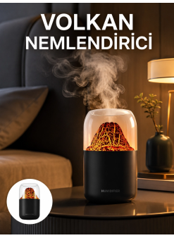 Alev Efektli Ultrasonik Difüzör Yeni Nesil