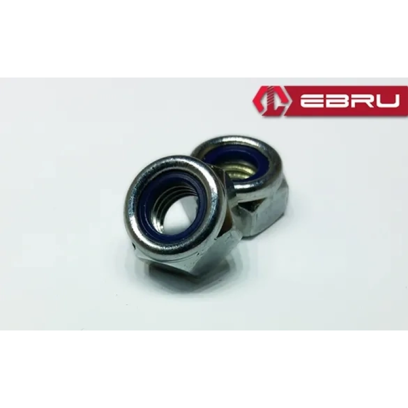 Altıköşe Fiberli Somun M8 - 10 Adet Altıköşe Fiberli Somun M8 - 10 Adet