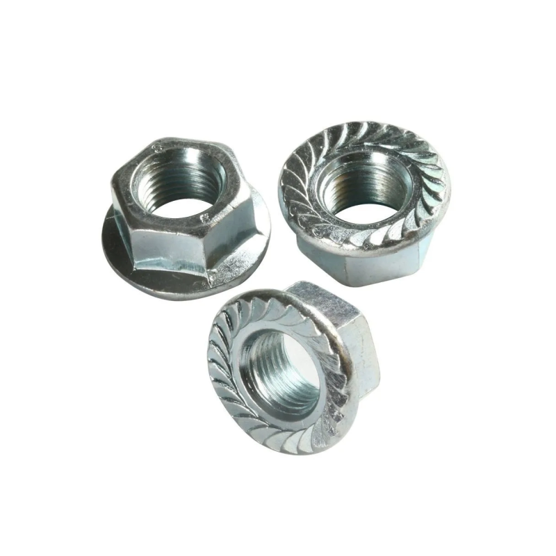 Altıköşe Flanşlı Somun M6 - 100 Adet Altıköşe Flanşlı Somun M6 - 100 Adet