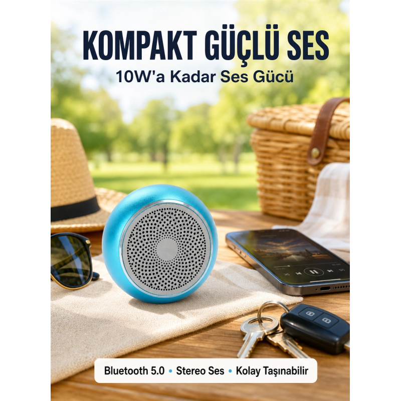 Alüminyum Gövdeli Mini Bluetooth Hoparlör – Dayanıklı Ve Şık Tasarım Yeni Nesil Alüminyum Gövdeli Mini Bluetooth Hoparlör – Dayanıklı Ve Şık Tasarım Yeni Nesil