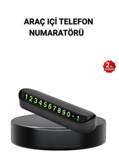 Alüminyum Kasa Gri Çevirmeli Araç İçi Telefon Numaratörü