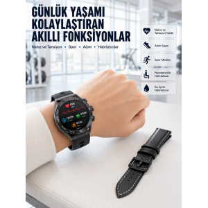 Amoled Ekranlı 5g Android Akıllı Saat Sım Kart Destekli Kameralı Akıllı Saat