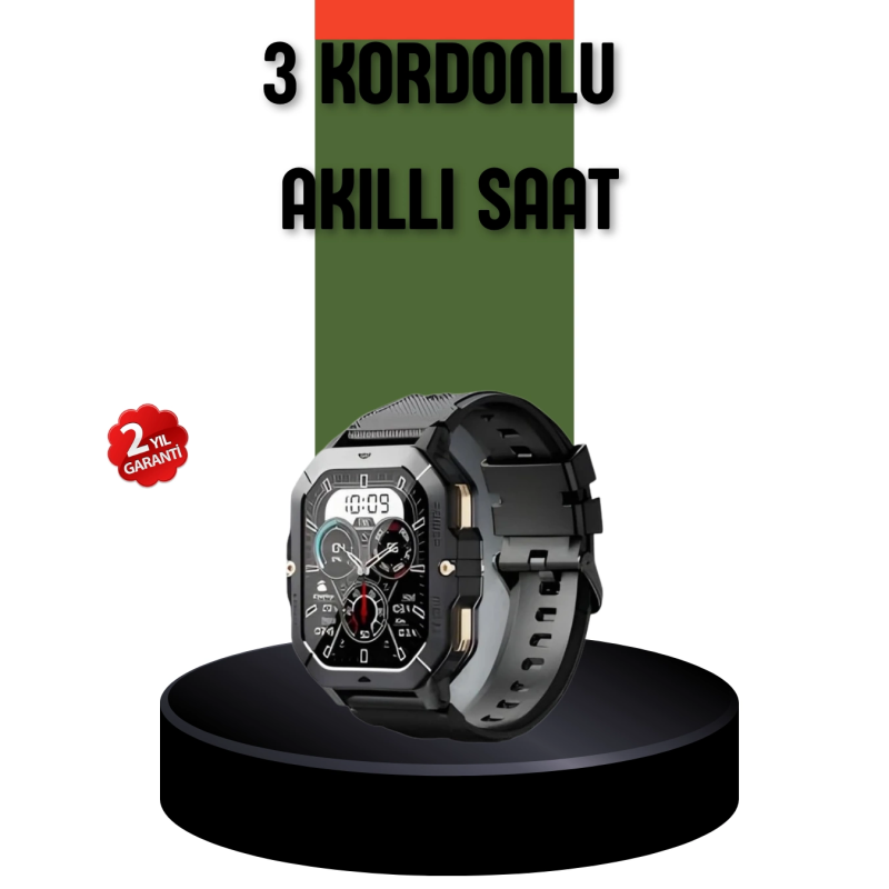 Amoled Ekranlı Akıllı Saat 10 Gün Pil Ömrü Amoled Ekranlı Akıllı Saat 10 Gün Pil Ömrü