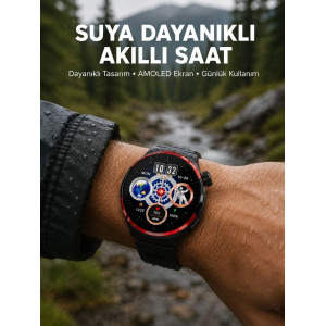 Amoled Ekranlı Akıllı Saat Bluetooth Arama Ve Nfc Destekli Yeni Nesil