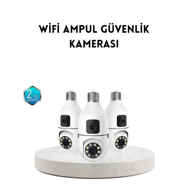 Ampul Tipi Wifi Kamera 2mp Lensli Full Hd Görüntü Ve Akıllı Hareket Algılama (kopya) Ampul Tipi Wifi Kamera 2mp Lensli Full Hd Görüntü Ve Akıllı Hareket Algılama (kopya)