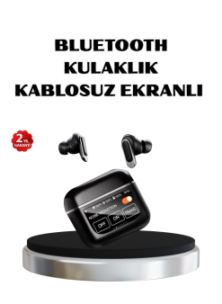 Anc Teknolojili Kablosuz Bluetooth Kulaklık – Dokunmatik, Dijital Göstergeli, Yüksek Ses Kalitesi