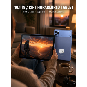 Android İşletim Sistemli 10.1 İnç Tablet Gps Destekli Yeni Nesil