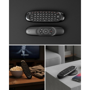 Android Tv Ve Pc Uyumlu Kablosuz Hava Fareli Kumanda