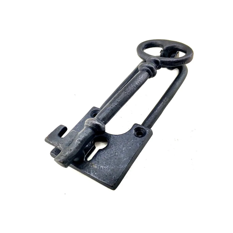 Antika Tarz Dekoratif Pirinç Anahtar Kapı Tokmağı, Taktak - 170x60mm, Oksit Antika Tarz Dekoratif Pirinç Anahtar Kapı Tokmağı, Taktak - 170x60mm, Oksit