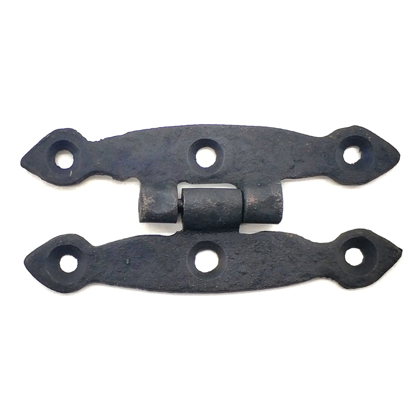 Antika Tarz Dekoratif Pirinç Dar Menteşe - 75x39 Mm, Oksit Antika Tarz Dekoratif Pirinç Dar Menteşe - 75x39 Mm, Oksit