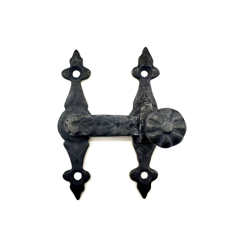 Antika Tarz Dekoratif Pirinç Kapı, Pencere Mandalı - 82x65 Mm, Oksit Antika Tarz Dekoratif Pirinç Kapı, Pencere Mandalı - 82x65 Mm, Oksit