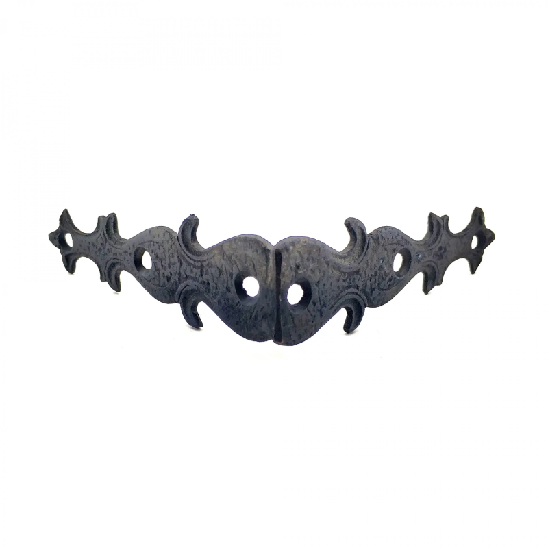 Antika Tarz Dekoratif Pirinç Kelebek Gönye - Yan, 105x105 Mm, Oksit Antika Tarz Dekoratif Pirinç Kelebek Gönye - Yan, 105x105 Mm, Oksit