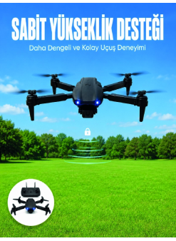 App Kontrollü Mini Drone 4k Hd Kamera, 360° Takla Ve Katlanabilir Tasarım