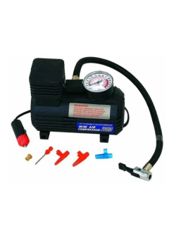 Araba Oto Araç Lastik Şişirme Pompası Hava Kompresörü 250psi 12v Volt Şişirici Kompresör Pompa Seti
