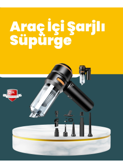 Araç İçi Derinlemesine Temizlik İçin Kompakt Ve Ergonomik El Süpürgesi
