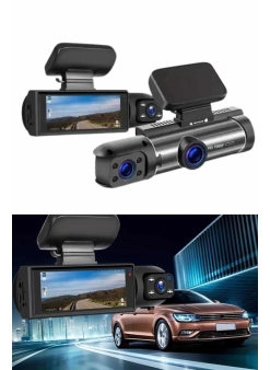 Araç İçi Full Hd Kamera Ön Ve Arka Kameralı Ekranlı Araç Kamerası