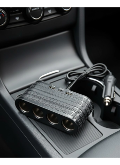 Araç İçi Güç Dağıtıcı 4 Çakmaklık 2 Usb 1 Type C Şarj Ünitesi