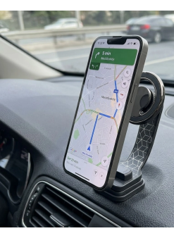 Araç İçi Manyetik Telefon Tutucu Katlanabilir Navigasyon Standı