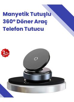 Araç İçi Telefon Tutucu Güçlü Manyetik Vakumlu Model