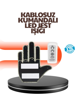 Araç İçin Eğlenceli Led El İşareti Işığı