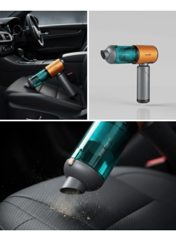 Araç İçin El Tipi Süpürge Güçlü Motor Ve Uzun Pil Ömrü