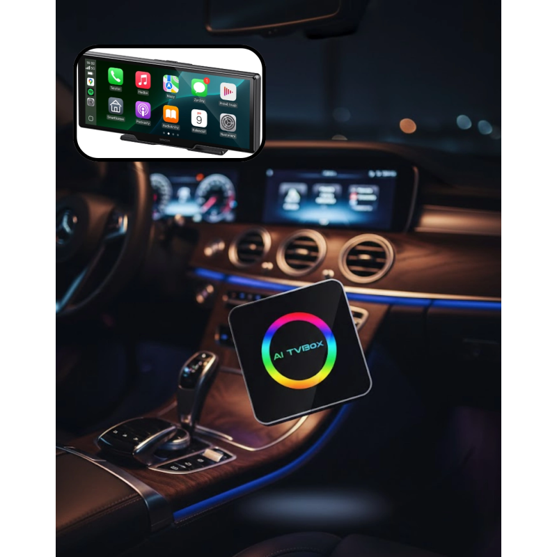 Araç İçin Kablosuz Carplay Android Auto Multimedya Çözümü Araç İçin Kablosuz Carplay Android Auto Multimedya Çözümü