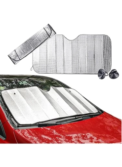 Araç Ön Cam Katlanabilir Güneşlik Isı Yansıma Önleyici Dacia Duster Honda Civic Ford Focus Skoda Superb