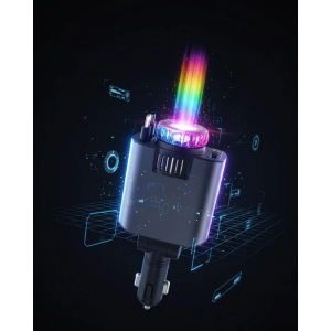 Araç Şarj Aleti Yıldız Tavan Işıklı Hava Nemlendirici Aroma Atı