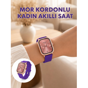 Arama Özellikli Dokunmatik Ekranlı Kadın Akıllı Saat