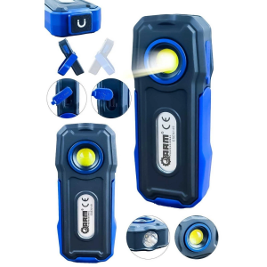 Arm 350lümen Powerbank Şarjlı Tamirci Feneri Mıknatıslı Led Lamba