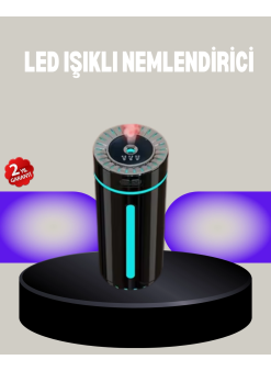 Aromaterapi Özellikli Ultrasonik Hava Nemlendirici Led Atmosfer Işığı