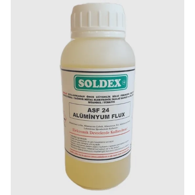 Asf-24 Alüminyum Flux Lehim Suyu - 250 Ml Asf-24 Alüminyum Flux Lehim Suyu - 250 Ml
