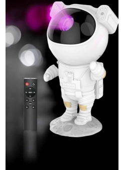 Astronot Bluetooth Hoparlör Gökyüzü Projektör Gece Lambası