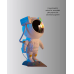 Astronot Yıldız Projeksiyon Lambası 8 Efektli Uzaktan Kumandalı Gece Işığı