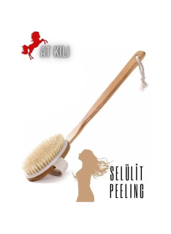 At Kılı Kuru Islak Selülit Peeling Fırçası