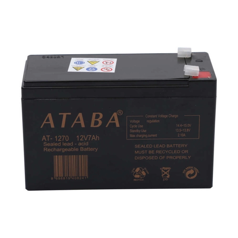 Ataba At-1270 12v 7ah Akü Ataba At-1270 12v 7ah Akü