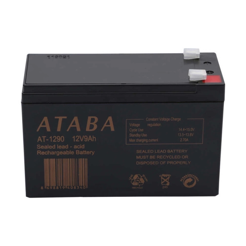 Ataba At-1290 12v 9ah Akü Ataba At-1290 12v 9ah Akü