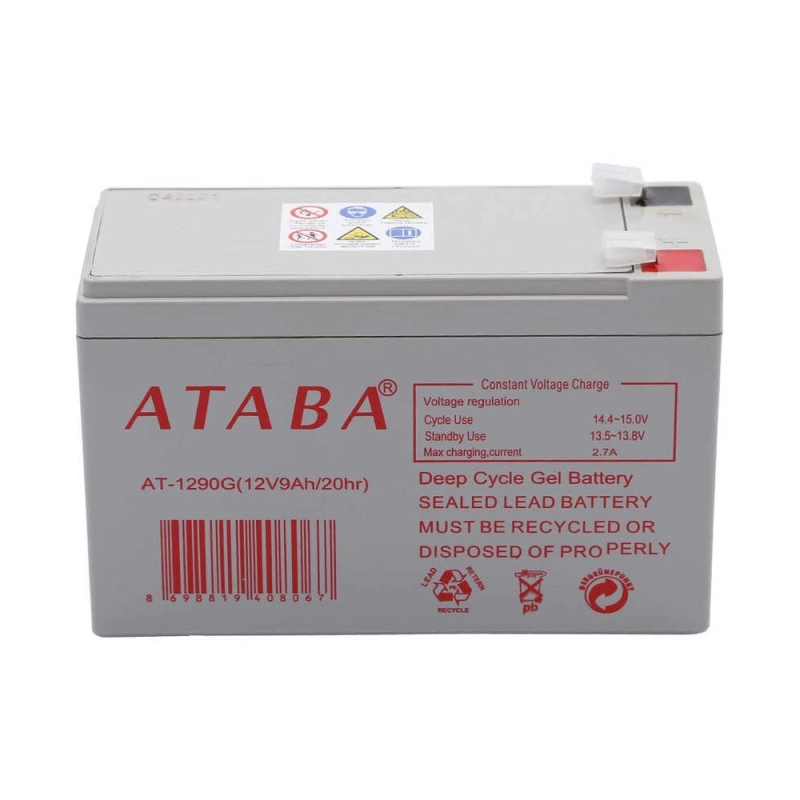 Ataba At-1290 12v 9ah Jel Akü Ataba At-1290 12v 9ah Jel Akü