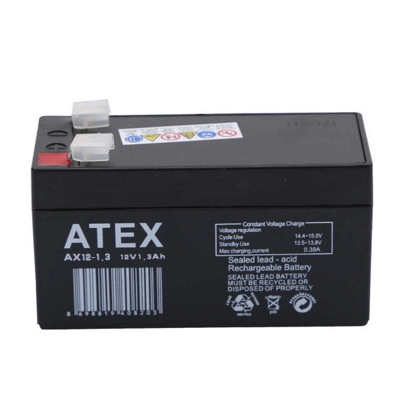 Atex Ax12-1.3 12v 1.3ah Akü Atex Ax12-1.3 12v 1.3ah Akü