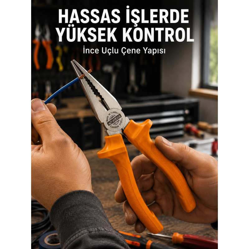 Atölye Ve Günlük Kullanıma Uygun Profesyonel Çelik Pense Atölye Ve Günlük Kullanıma Uygun Profesyonel Çelik Pense
