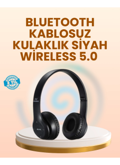 Ayarlanabilir Baş Bandı Ve Yumuşak Kulak Yastıklı Bluetooth Kulaklık