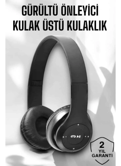 Ayarlanabilir Kafa Bandı İle Yüksek Performanslı Bluetooth Kulaklık