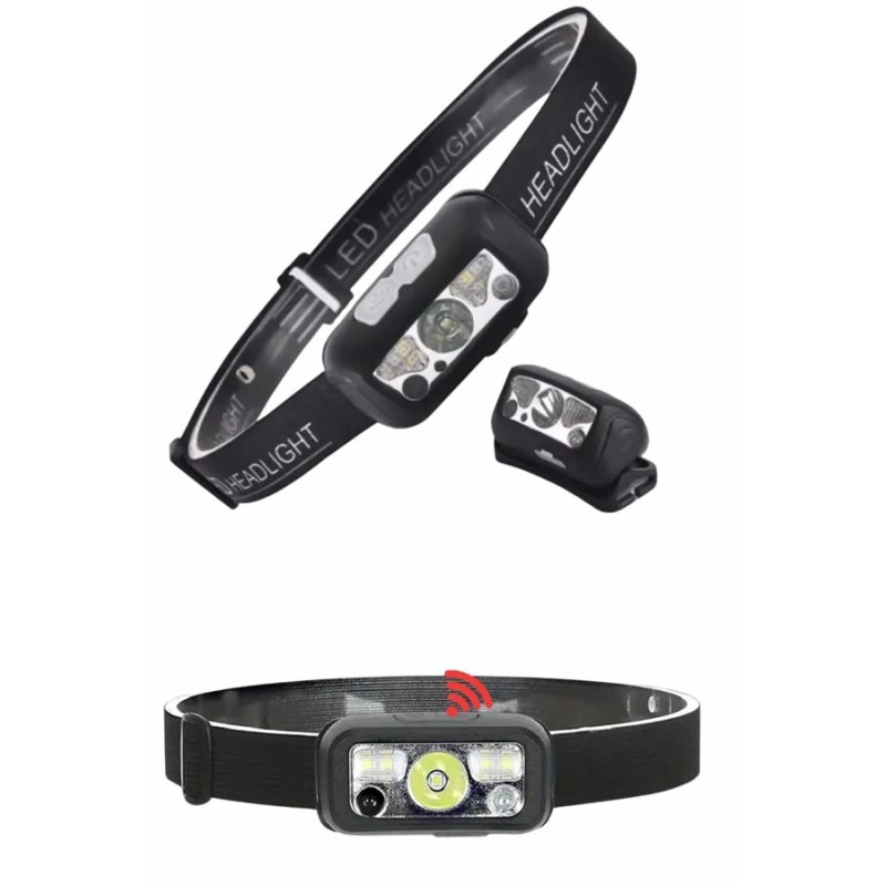 Ayarlanabilir Kafa Lambası Type-c Şarjlı Kompakt Kamp Lambası