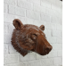Ayı Başı Duvar Dekoru Modern Asılabilir Heykel 25x19 Cm