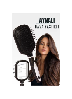 Aynalı Tarak Hava Yastıklı Ergonomik Tarak