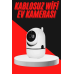 Baby Kamera Kablosuz 720p Beyaz 360 Derece Wifi Kamera Full Hd 1080p