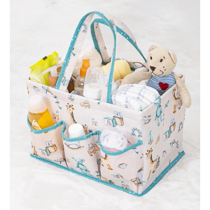 Baby Kullanımı Kolay Desenli Taşınabilir Bakım Çantası (yeşil)